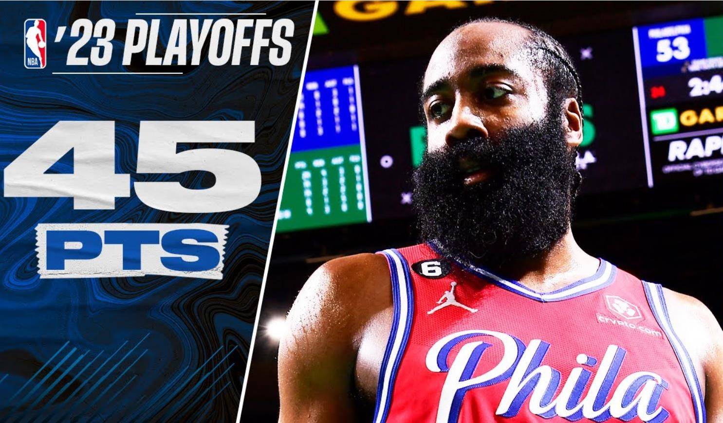 NBA明星球员在季后赛中狂飙得分